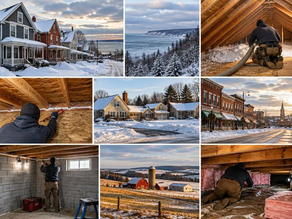 Attic Insulation & Air Sealing in Erie, PA
